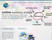 Tablet Screenshot of irm.net.tr